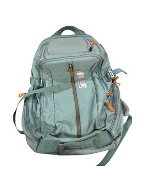 THULE Light Green Backpack with Orange Accents